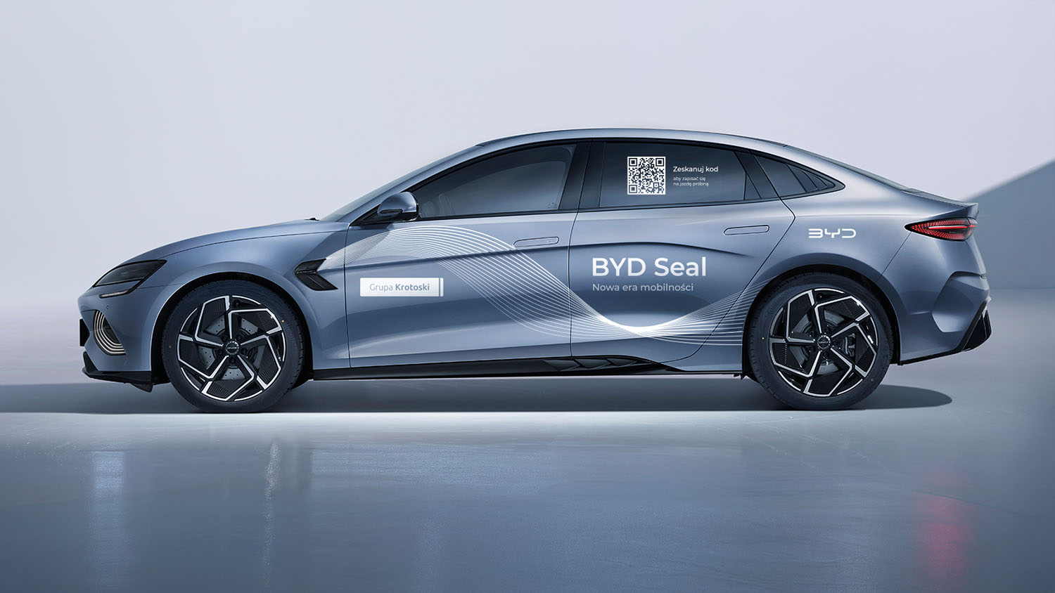 Car wrap for new BYD Seal